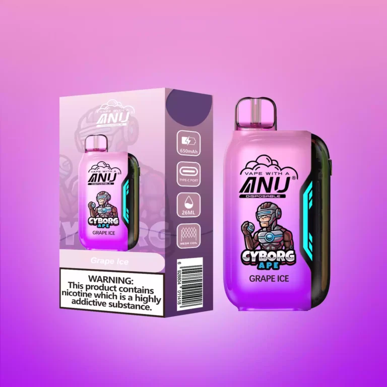 2025 ANU Vista 30000 Züge Einweg E-Zigarette Traube Eis 22 ml E-Liquid Nikotin 0% 2% 3% 5% Typ-C Wiederaufladung Lieferung in 5-7 Tagen zum günstigsten Preis