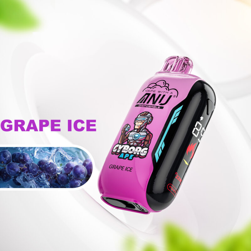 2025 ANU Vista 30000 Züge Einweg E-Zigarette Traube Eis 22 ml E-Liquid Nikotin 0% 2% 3% 5% Typ-C Wiederaufladung Lieferung in 5-7 Tagen zum günstigsten Preis