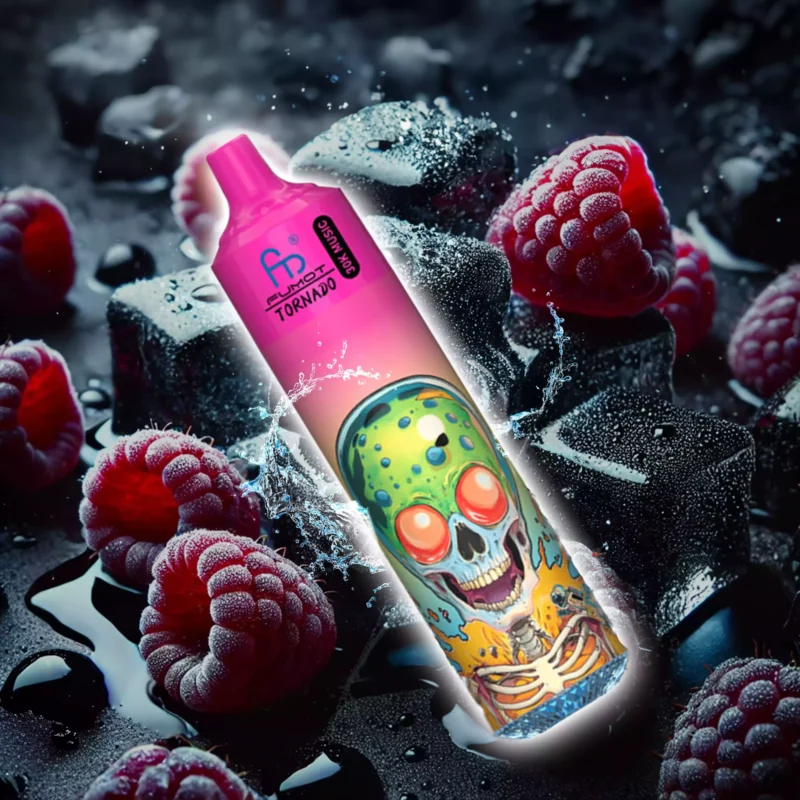 2025 Bestseller RandM Fumot Tornado 30000 Züge Einweg E-Zigarette – Blau Razz Eis Geschmack, mit 0 %, 2 %, 3 %, 5 % Nikotin und 600 mAh Akku, Lieferung in 5 bis 7 Tagen(1)