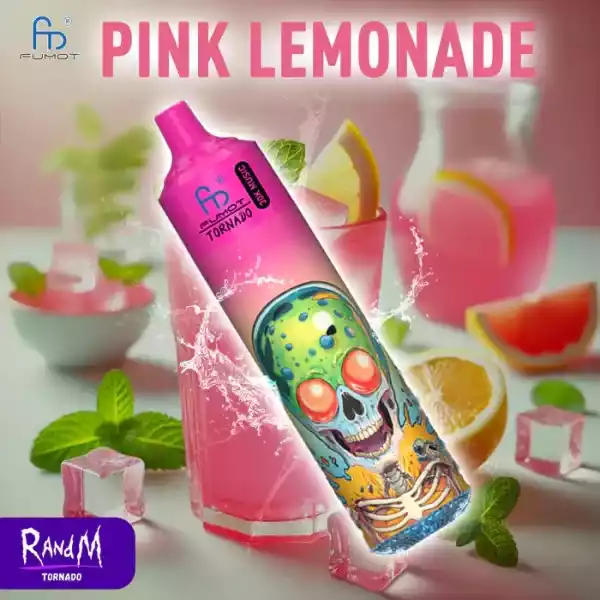 2025 Bestseller RandM Fumot Tornado 30000 Züge Einweg E-Zigarette – Pink Limonade, 0%-5% Nikotin, Bestpreis & schnelle Lieferung in 5-7 Tagen!