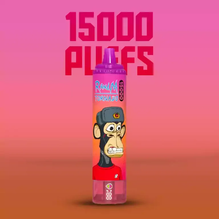 2025 Bestseller RandM Tornado 15000 Züge Einweg E-Zigarette Drachenfrucht – 0% 2% 3% 5% Nikotinsalz, 25 ml E-Liquid, Mesh Coil, Lieferung in 5 bis 7 Tagen zum besten Preis (1 (3)