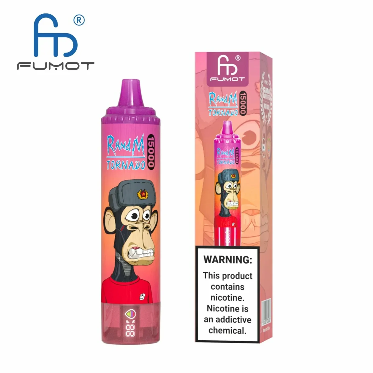 2025 Bestseller RandM Tornado 15000 Züge Einweg E-Zigarette Drachenfrucht – 0% 2% 3% 5% Nikotinsalz, 25 ml E-Liquid, Mesh Coil, Lieferung in 5 bis 7 Tagen zum besten Preis (1 (4)