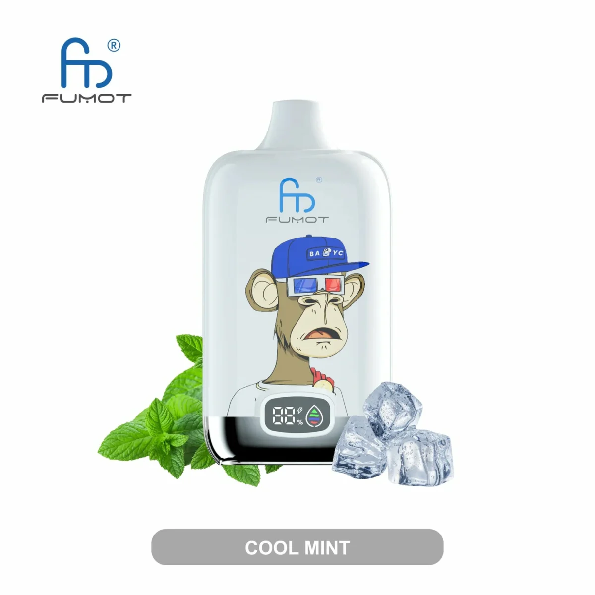 2025 Hot Sale RandM Digital Box 12000 Züge Einweg E-Zigarette - Kühle Minze Flavour, 0%, 2%, 3%, 5% Nikotin, Mesh Coil 0.8 Ohm, Beste Preise für Einzelhandel, Lieferung in 5-7