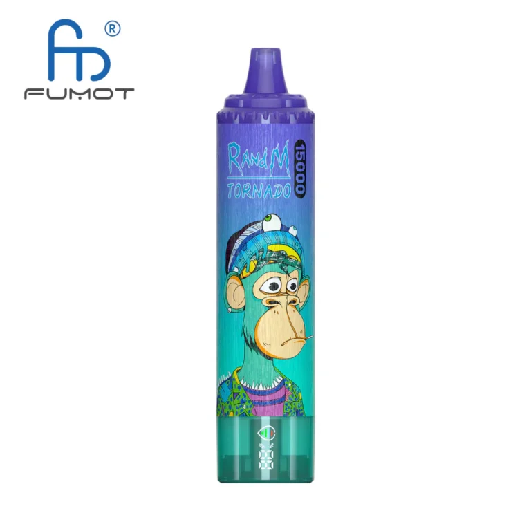 2025 Hot Sale RandM Tornado 15000 Züge Einweg E-Zigarette Mr. Blau – 0% 2% 3% 5% Nikotinsalz, Mesh Coil und RGB Design, Lieferung in 5 bis 7 Tagen, Beste Auswahl zum besten (1)