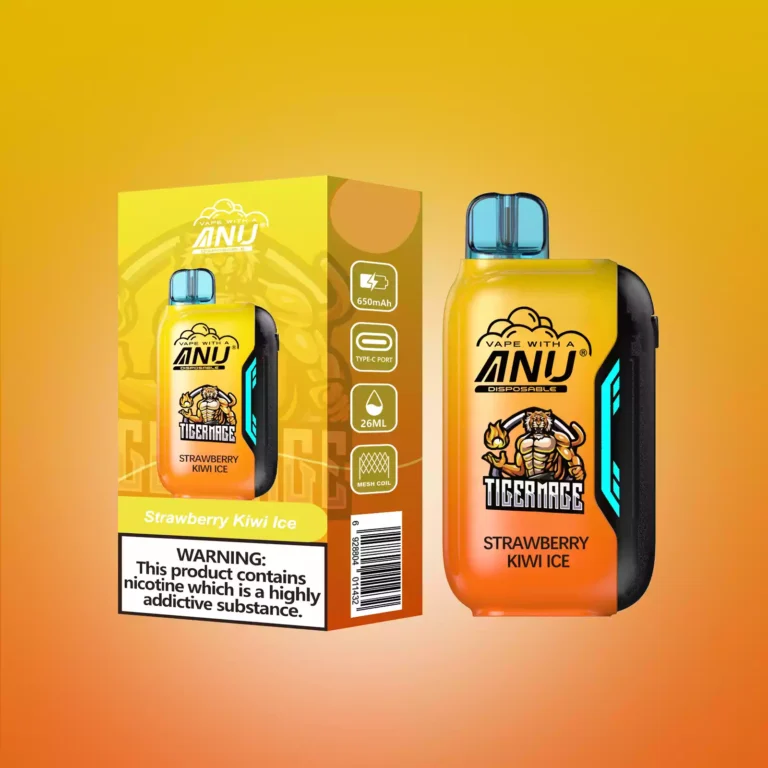 2025 Top-Seller ANU Vista 30000 Züge Einweg E-Zigarette Erdbeere Kiwi Eis Flavours, 0%-5% Nikotin, 22 ml E-Liquid, Lieferung in 5 bis 7 Tagen