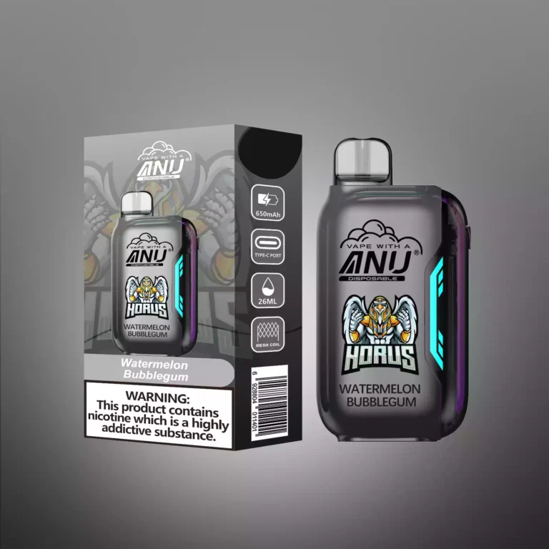 2025 Top-Seller ANU Vista 30000 Züge Einweg E-Zigarette Wassermelone Kaugummi Flavours, 0%-5% Nikotin, 22 ml E-Liquid, Lieferung in 5 bis 7 Tagen zum günstigsten Preis