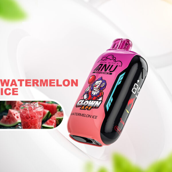 2025 Top-Seller ANU Vista 30000 Züge Einweg E-Zigarette – Wassermelone Eis, Nikotin 0%, 2%, 3%, 5%, Lieferung in 5 bis 7 Tagen, Bestpreis Direktverkauf ab Werk