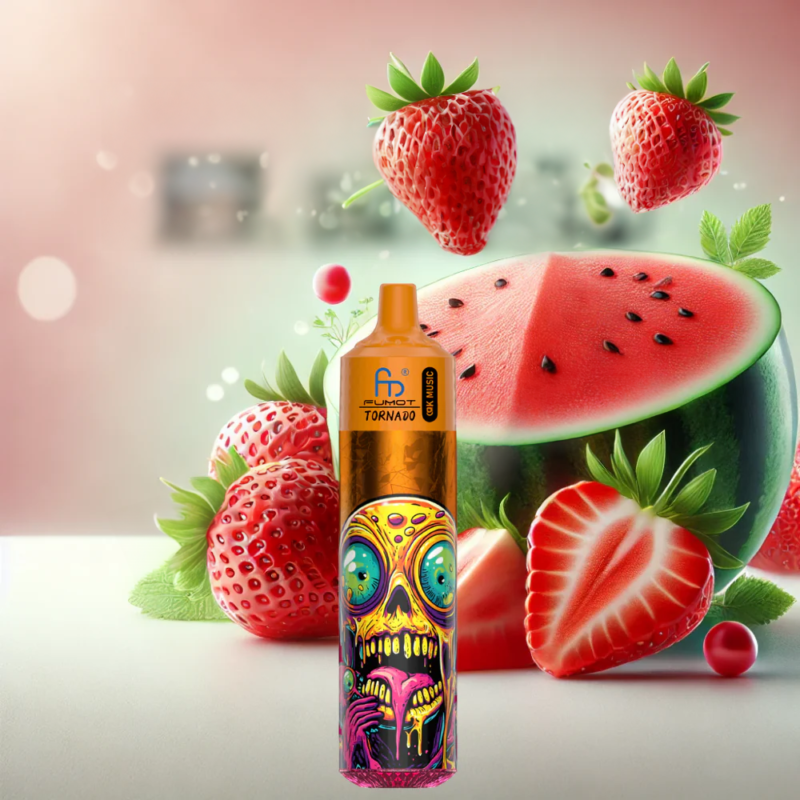 2025 Top-Seller RandM Fumot Tornado 30000 Züge Einweg E-Zigarette – Erdbeere Wassermelone, Nikotin 0%-5%, Beste Preise & Lieferung innerhalb von 5-7 Tagen!