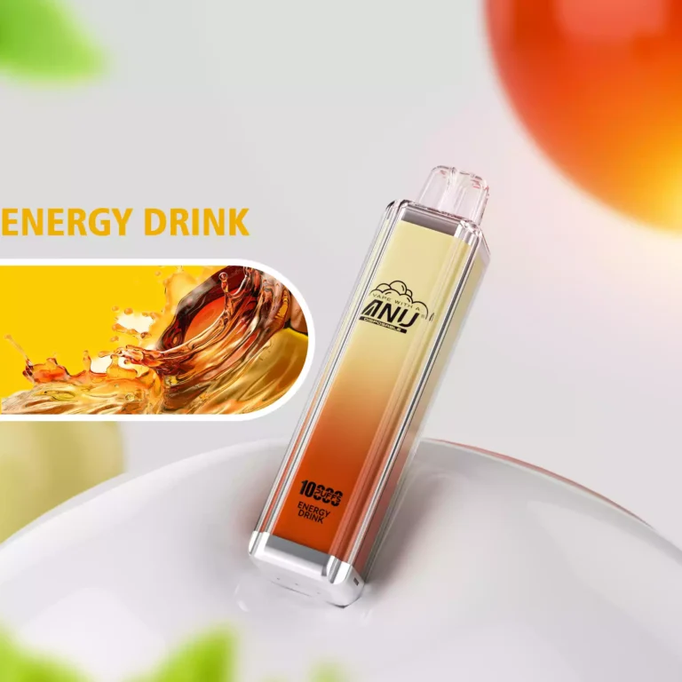 2025 Trend ANU Crystal 10000 Züge Einweg E-Zigarette mit Energydrink Geschmack, Schnelle Lieferung in 5–7 Tagen, Top-Preis mit 0% 2% 3% 5% Nikotin