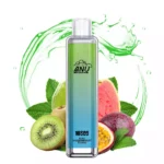 ANU Crystal 10000 Züge Einweg E-Zigarette mit Kiwi Passionsfrucht Guave Flavours, Lieferung in 5 bis 7 Tagen, 0% 2% 3% 5% Nikotin, Beste Preise 2025 (2)