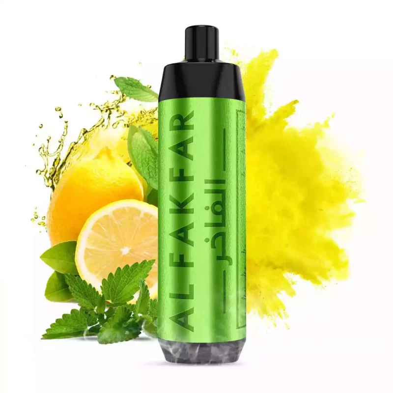 2025 Top-Seller: AL FAKHAR 8000 Züge F18 Einweg E-Zigarette Zitrone Minze Geschmack, 0%-5% Nikotin, günstige Preise und schnelle Lieferung innerhalb von 5–7 Tagen