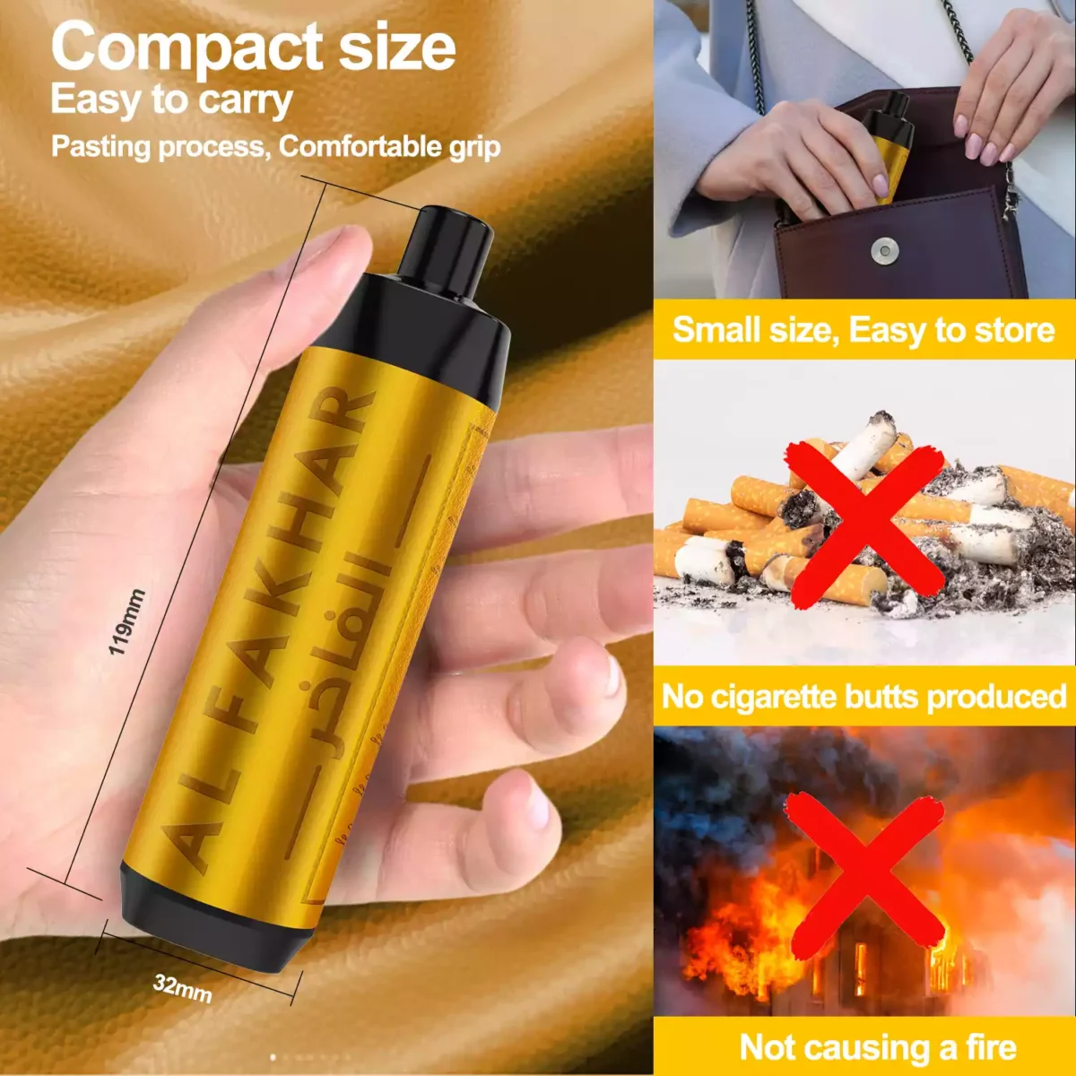 Günstigste AL FAKHAR 15000 Züge F18S Einweg E-Zigarette Mango Geschmack – 600 mAh Akku, 0%, 2%, 3%, 5% Nikotin – Lieferung in 5 bis 7 Tagen zum besten Preis! (5)