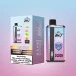 Beste Wahl ANU 30000 Züge Doppelter Geschmack Einweg E-Zigarette mit schneller Lieferung in 5 bis 7 Tagen und erfrischenden Blaubeere Himbeere sowie Pfirsich Mango Wassermelone Flavours (2)