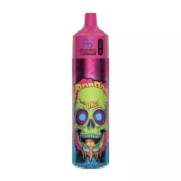 RandM Fumot Tornado 30000 Züge Einweg E-Zigarette – Pfirsich Eis, 0 % 2 % 3 % 5 % Nikotin, 600 mAh Akku – Günstigster Preis, Lieferung in 5 bis 7 Tagen, 2025 Top-Verkauf! (3)