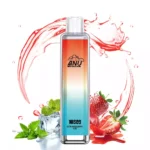 Top 2025 ANU Crystal 10000 Züge Einweg E-Zigarette mit Erdbeere Eis Geschmack – Werkspreis, 5–7 Tage Lieferung, 0–5% Nikotin