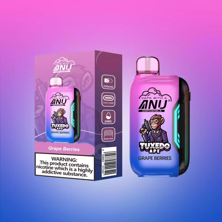 Top-Deal 2025 ANU Vista 30000 Züge Einweg E-Zigarette mit Trauben Beeren Flavour, Nikotin 0%, 2%, 3%, 5%, schnelle Lieferung in 5 bis 7 Tagen(2)