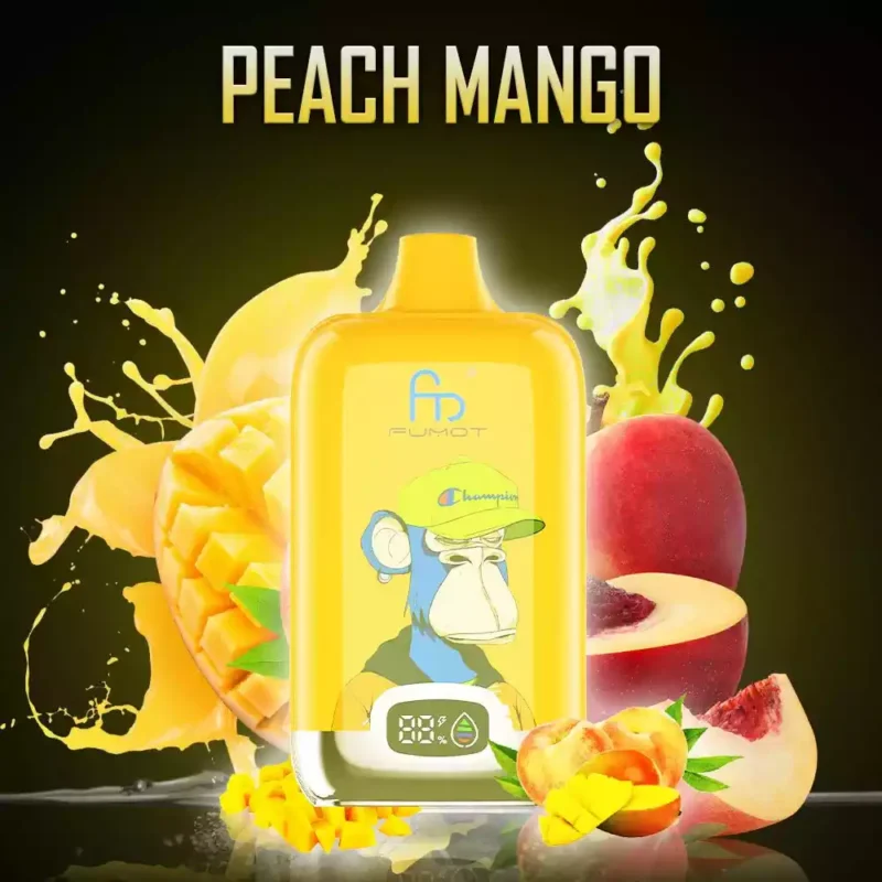 Top-Seller 2025 RandM Digital Box 12000 Züge Einweg E-Zigarette – Pfirsich Mango Flavour, 0%-5% Nikotin, Mesh Coil, Schnelle Lieferung in 5-7 Tagen zum Bestpreis (1)
